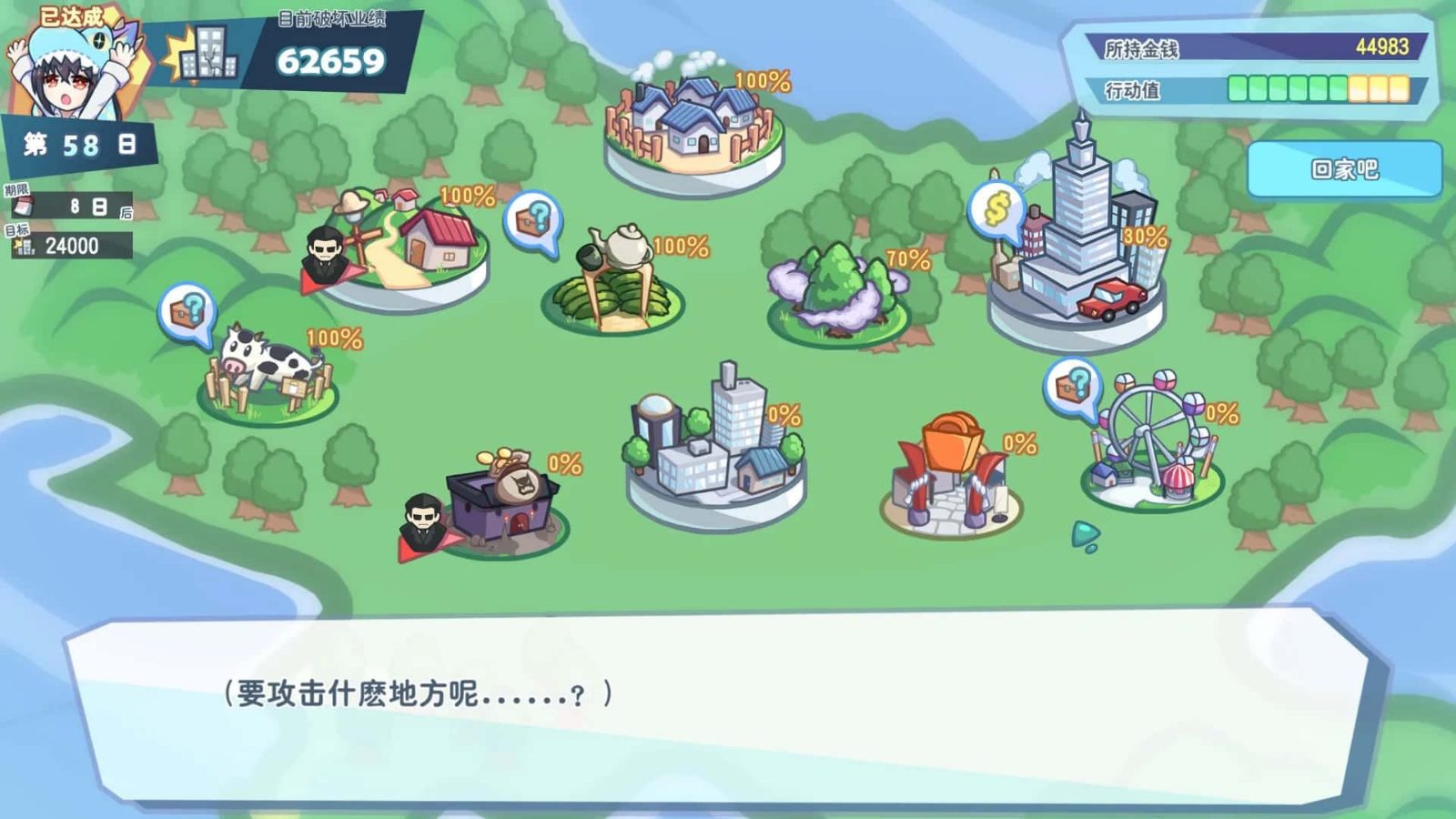 怠惰的怪兽公主不想工作 探索场景 详情图 3